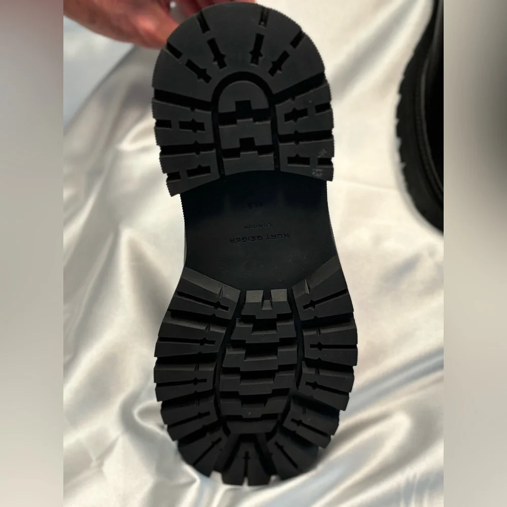 NEW Men’s Kurt Geiger London Ryder Chelsea Leather Pull On Boots - Picture 10 of 10